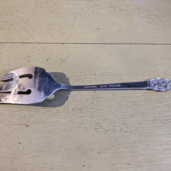 Oneidacraft Nordic Crown Deluxe Stainless Serving Set 4 pc POOS - Picture 6 of 7